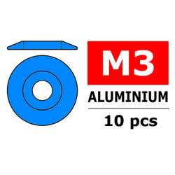 Corally Aluminium Washer for M3 Button Head Screws O C-3212-30-4
