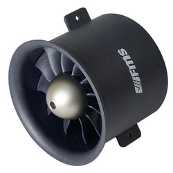 FMS 70mm Ducted Fan System 4S 12-Blade w/2845-Kv2750 Motor FMSDF001-1