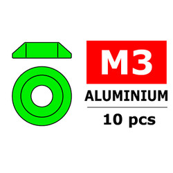 Corally Aluminium Washer for M3 Button Head Screws O C-3211-30-1