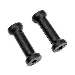 Corally Composite Body Mount Spacer Rear 2pcs C-00131-066