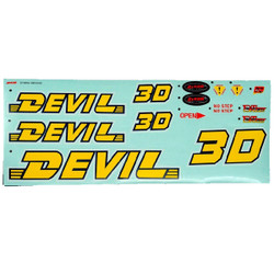 Dynam Devil Decal DYN-DEVIL-12