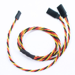Etronix 60cm 22AWG Jr Twisted Y Extension Wire ET0756