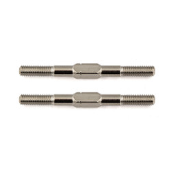 Team Associated Rear Turnbuckle Silver M3X35 (1.375") AS6264