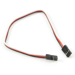 Etronix 30cm 22AWG Extension Wire w/2 Jr Male Connector ET0757-30