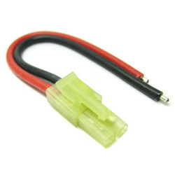Etronix Male Micro Tamiya Connector with 10cm 18AWG Silicone Wire ET0626