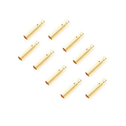 Etronix 4.0mm Female Gold Connectors (10) ET0606