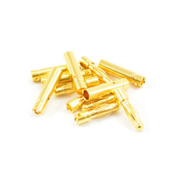 Etronix 4.0mm Gold Connectors (6 Pairs Male/Female) ET0607