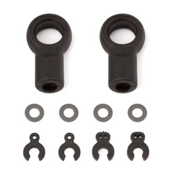 Associated RC12R6 Arm Eyelet and Caster Clips AS4753