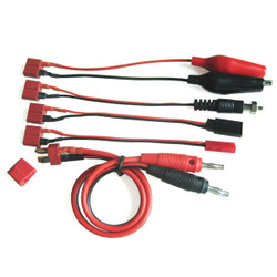 Etronix Multifunctional Charging Cable Deans to Jst/Croc/Futaba/Glow ET0285