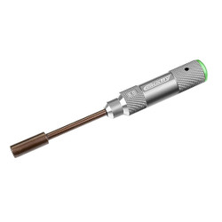 Corally Factory Pro Tool Hardened Tip Alu Grip Nut M5 8.0mm C-16163