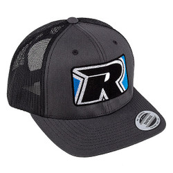 Reedy 2022 Trucker Hat Flat Bill Charcoal/Black AS97079