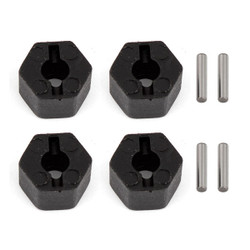 Associated CR12 Wheel Hexs & Pins Set AS41049