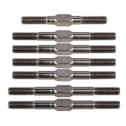 Team Associated RC10B74.2 Ft Titanium Turnbuckle Set 3.5mm AS92361