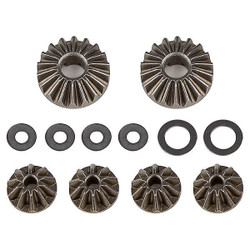 Team Associated RC10B74 Ft Ltc Differential Rebuild Set Metal AS92306