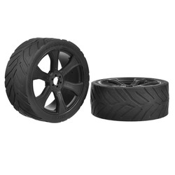 Corally Sprint Rxa Asuga XLR Street Tyres Lp Glued/Black Rim C-00180-909