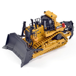 HuiNa 1:50 Diecast Bulldozer Earthmover Static Model CY1700