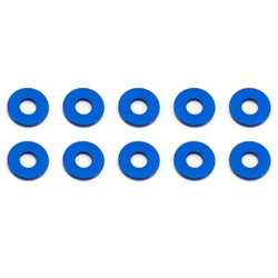 Associated Bulkhead Washers 7.8 X 1.0mm Blue Aluminium (10) AS31385