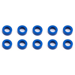 Associated Ballstud Washers 5.5 X 2.0mm Blue Aluminium X10 AS31383