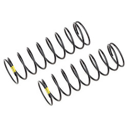 Team Associated 13mm Rear Shock Springs Yellow 2.3Lb/In, L61, 9.5T, 1.2D AS91951