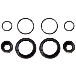 Associated 12mm Shock Collar & Seal Retainer Set - Black AS91909