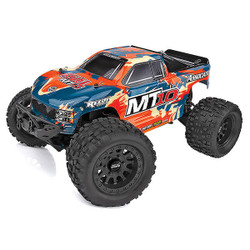 Team Associated Rival MT10 Painted Bodyshell Brushed O/Bl AS25840