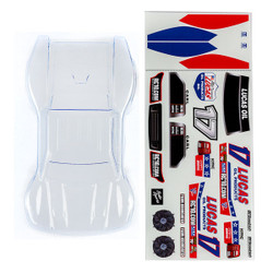 Associated SC28 Body Clear with Lucas Oil Decals AS21425