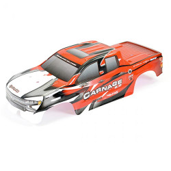 FTX 6345R Carnage 2 Red Printed Bodyshell RC Car Spare Part