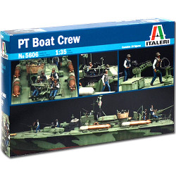 ITALERI Elco '80 PT Boat Crew 5606 1:35 Figures Model Kit