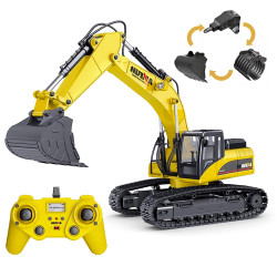 HuiNa RC Excavator V4 23Ch 2.4Ghz - All Metal 1:14 CY1580