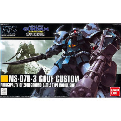Bandai HG UC 1/144 MS-07B-3 Gouf Custom Gunpla Kit 59165