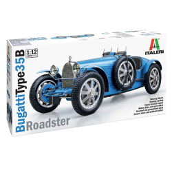 Italeri 4713 Bugatti 35B Roadster 1:12 Model Kit