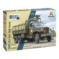 Italeri 6271 GMC 2.5t Ton Truck D Day 80th Anniversary 1:35 Model Kit