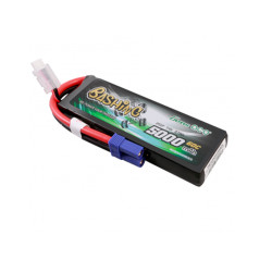 Gens Ace Losi Promoto-MX RC Battery 2S 7.4V 5000mAh 60C Bashing w/EC5