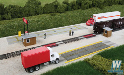 Walthers Cornerstone Truck and Rail Scale Building Kit HO Gauge WH933-4068