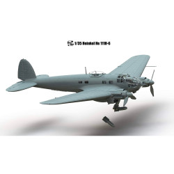 Border Model BF-111 Heinkel He 111H-6  w/Interior 1:35 Model Kit