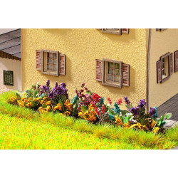 NOCH Flower Garden Laser Cut Mini+ (17) HO Gauge Scenics 14050