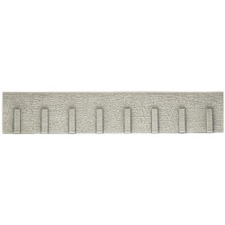 NOCH Extra Long Retaining Wall Natural Stone 66x12.5cm HO Gauge Scenics 58067