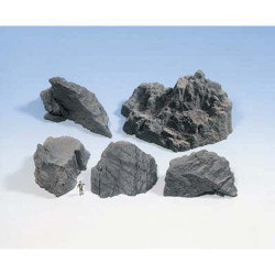 NOCH Granite Rocks Hard Foam (5) HO Gauge Scenics 58451