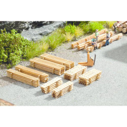 NOCH Piles of Planks (8) Laser Cut Minis Kit HO Gauge Scenics 14628