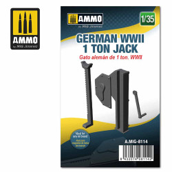 Ammo by MIG 1:35 German WWII 1 Ton Jack A.MIG-8114