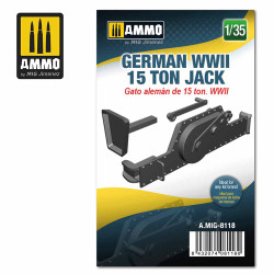Ammo by MIG 1:35 German WWII 15 Ton Jack German A.MIG-8118