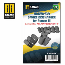 Ammo by MIG 1:35 Nbkwrf39 Smoke Discharged For Panzer III A.MIG-8125