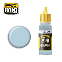 Ammo by MIG Light Blue Acrylic waterbased colour 17ml A.MIG-249