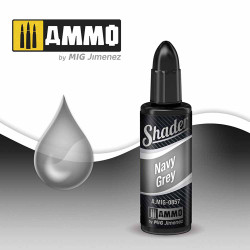Ammo by MIG Navy Grey Shader Acrylic Based Paint For Airbrush 10ml A.MIG-857