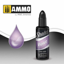 Ammo by MIG Violet Shader Acrylic Based Paint For Airbrush 10ml A.MIG-859