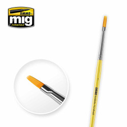 Ammo by MIG 1 Synthetic Flat Brush Synthetic BRUSHES - FLAT 1 A.MIG-8619