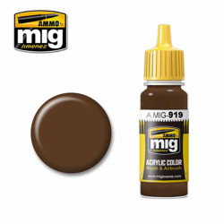 Ammo by MIG Red Primer Dark Base Acrylic waterbased colour 17ml A.MIG-919