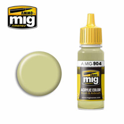 Ammo by MIG Dunkelgelb High Light Acrylic waterbased colour 17ml A.MIG-904