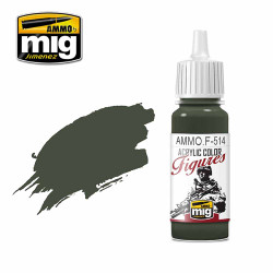 Ammo by MIG Field Grey Shadow FS-34086 Acrylic Paints for Miniatures 17ml A.MIG-F514