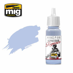 Ammo by MIG Sapphire Blue Acrylic Paints for Miniatures 17ml A.MIG-F519